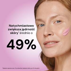Napinający krem do twarzy, szyi i dekoltu poprawiający gęstość skóry na dzień 12% kompleksu peptydów prokolagenowych, 5% kompleksu enkapsułowanych jonów wapnia, fitoestrogeny, Odbudowa i Lifting 