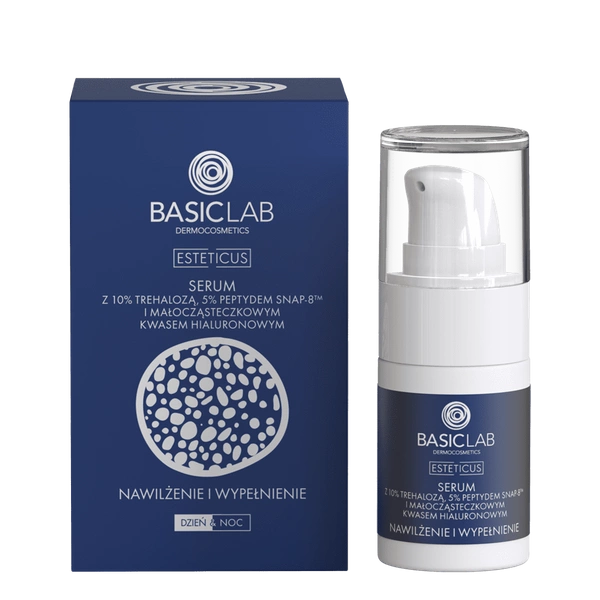 Serum z trehalozą 10% i 5% peptydem nawilżenie i wypełnienie  - 15 ml