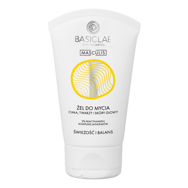 Żel do mycia ciała, twarzy i skóry głowy, Świeżość i Balans - 30 ml